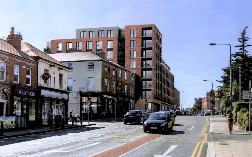 New application for development at former Des Kelly showrooms on North Circular Road