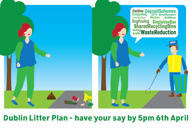 Have your say on Dublin City Council's 2022 Litter Plan