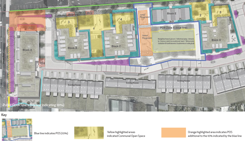 Map of public open space