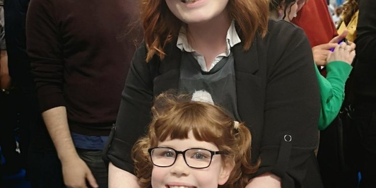 Neasa with her child