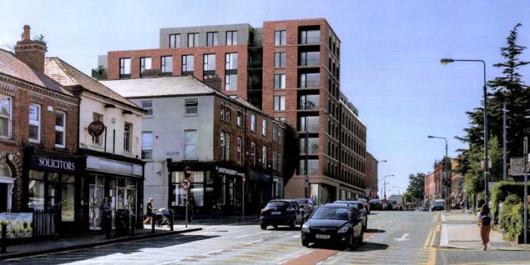 CGI image of development