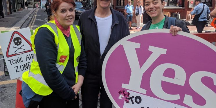 Neasa, Ciarán Cuffe and Janet Horner