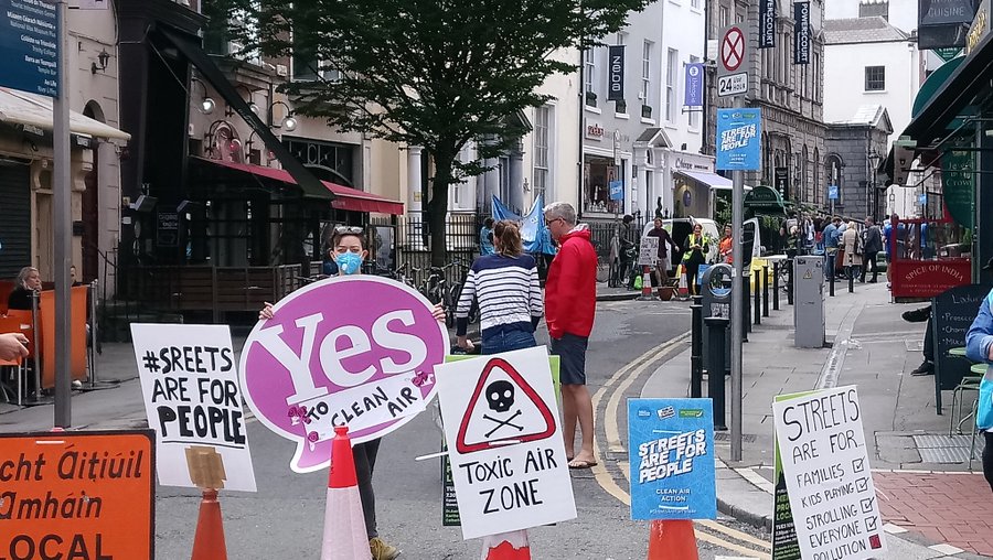 Streets are for People protest